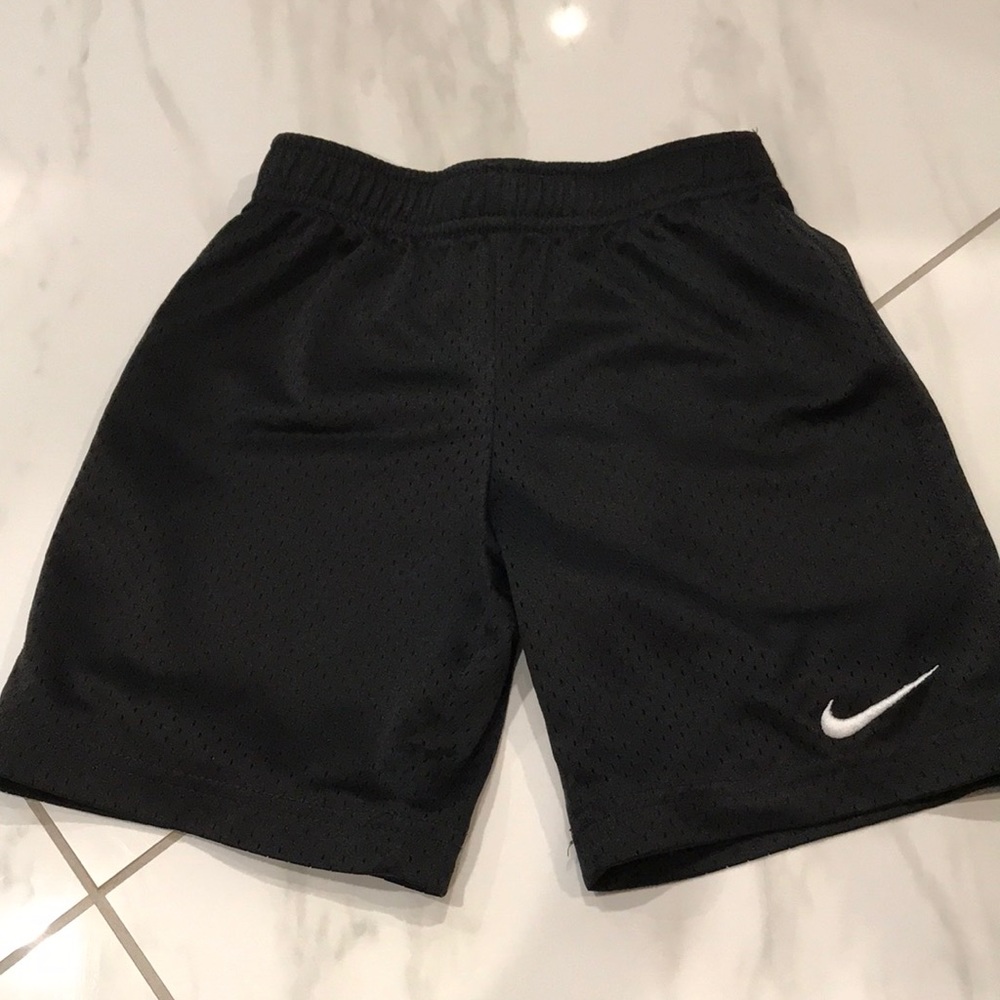 Boys Black Nike shorts
